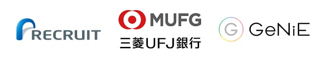 RECRUIT MUFG三菱UFJ銀行 GeNiE