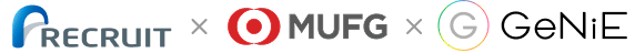 RECRUIT MUFG三菱UFJ銀行 GeNiE